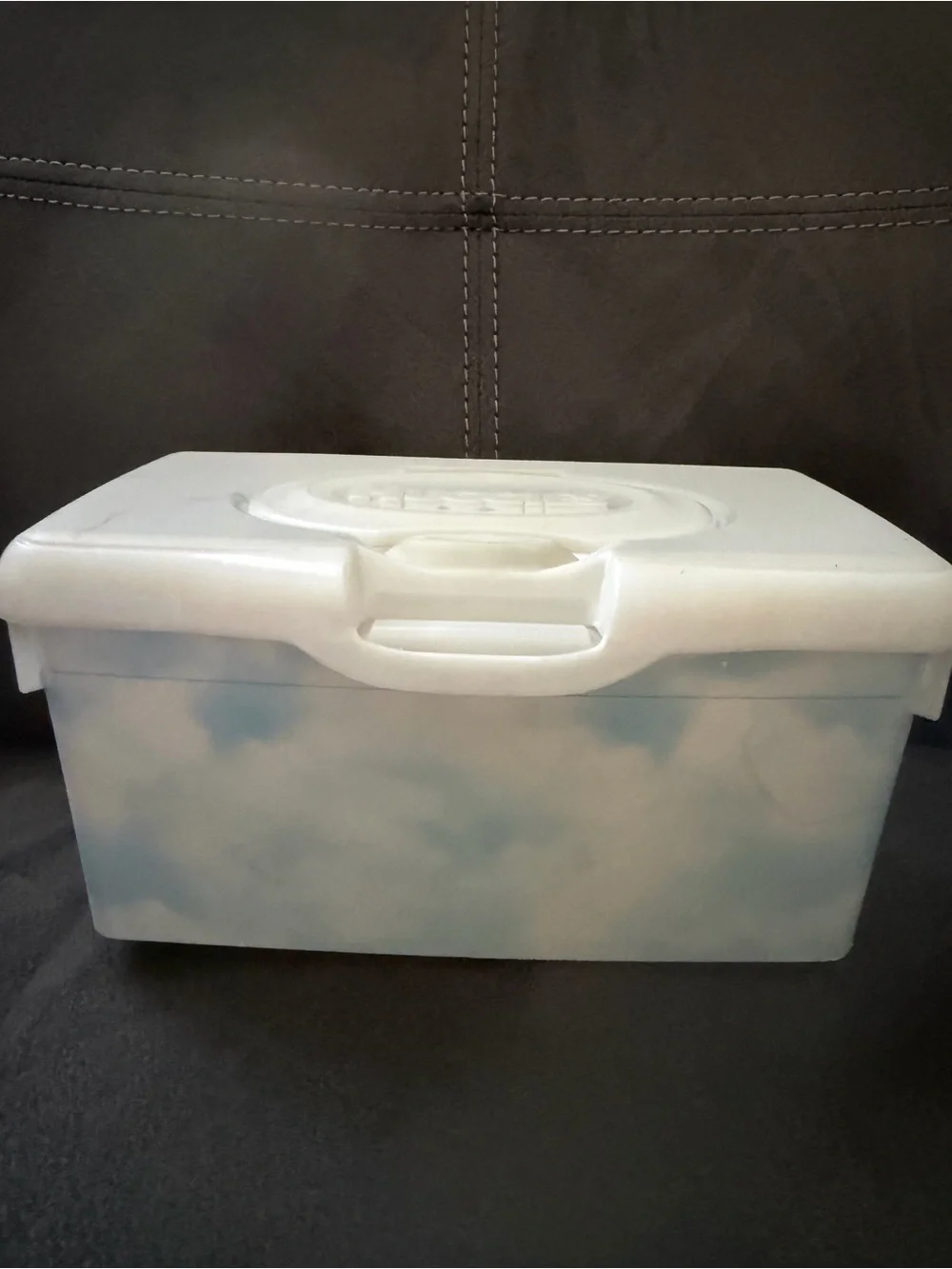 Huggies Blue Cloud Baby Wipes Storage Box